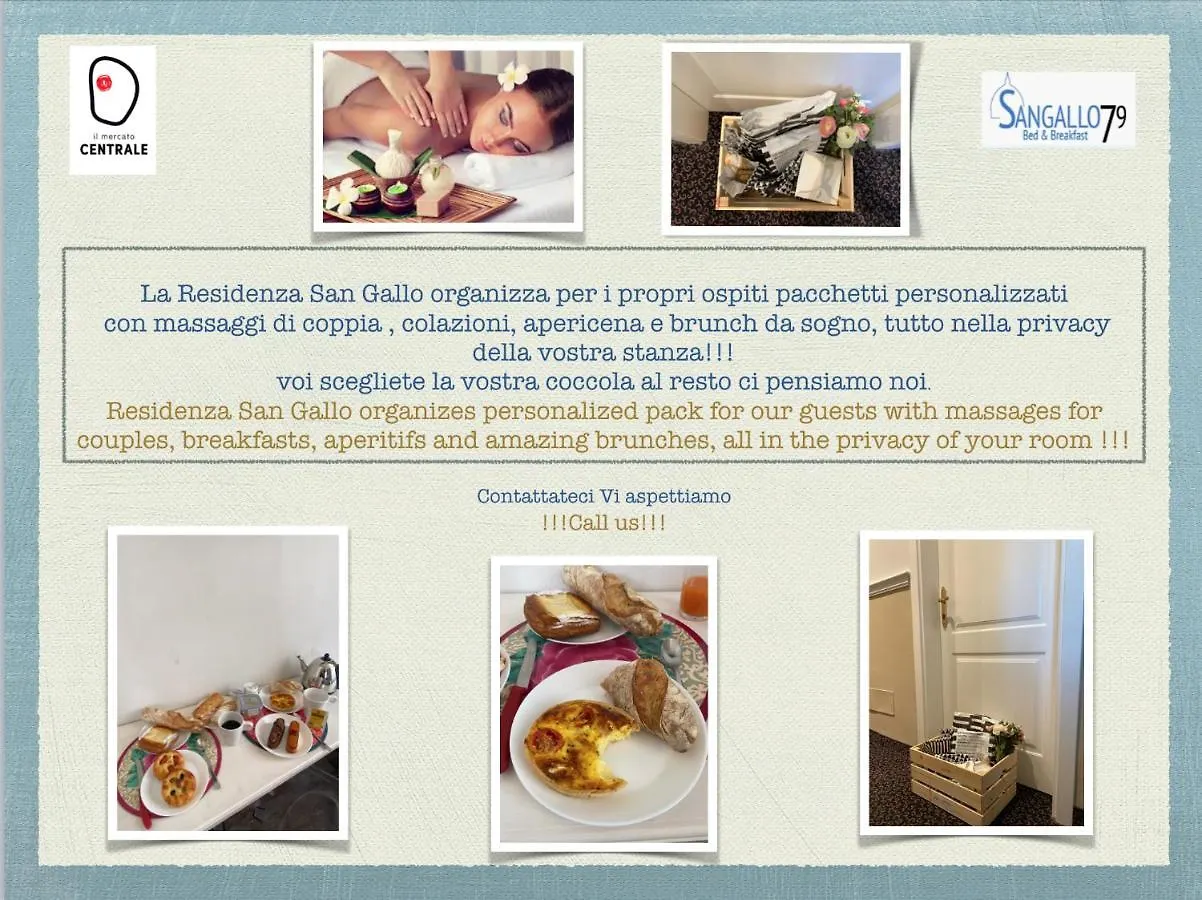 Bed and breakfast B&B Residenza San Gallo 79 Florencia